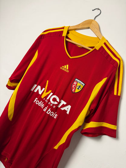 RC Lens 2011-12 home football shirt (L)