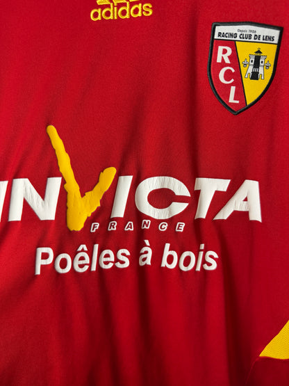 RC Lens 2011-12 home football shirt (L)