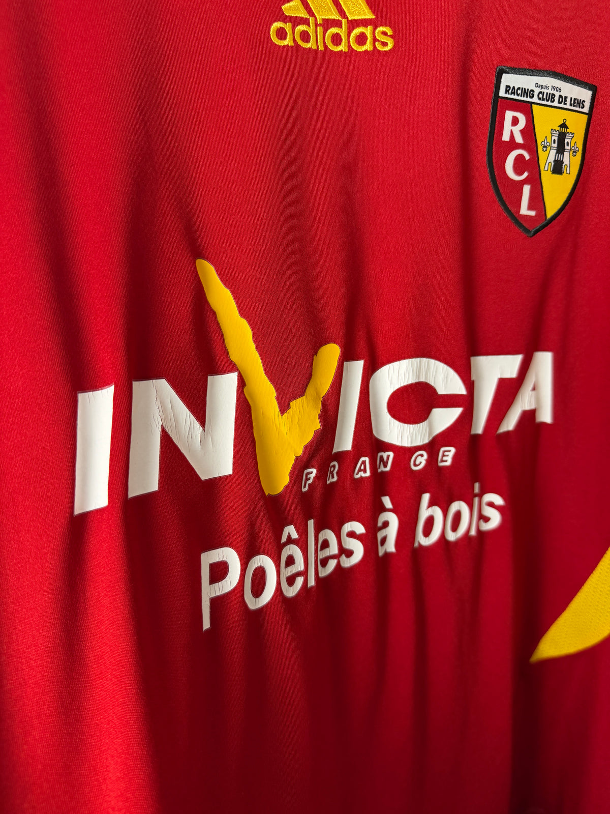 RC Lens 2011-12 home football shirt (L)