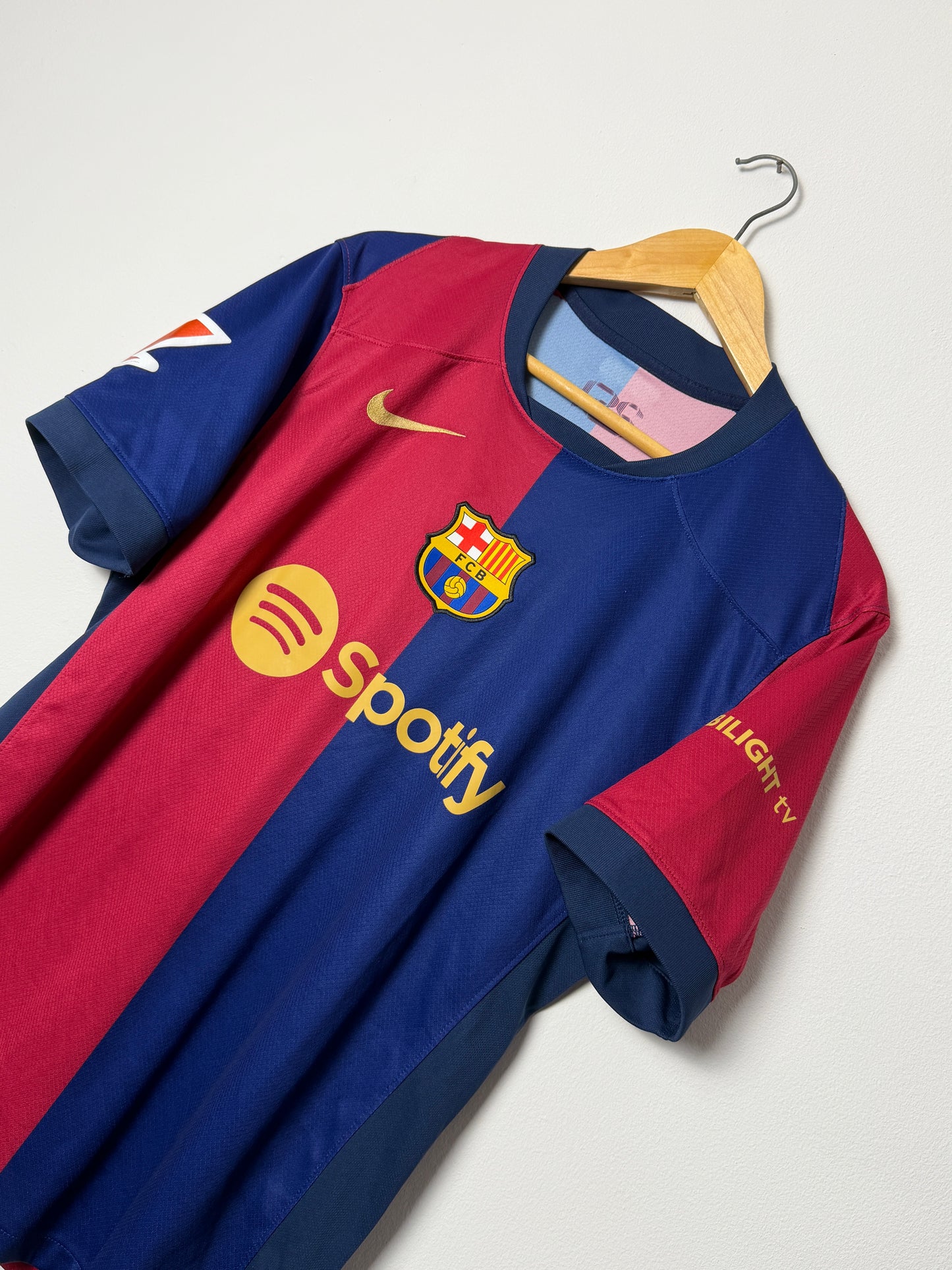 Lamine Yamal FC Barcelona 2024-25 home football shirt (M)
