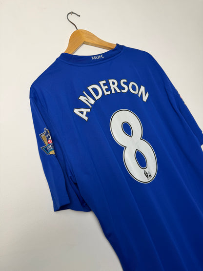 Anderson Manchester United 2008-09 third football shirt (XL)