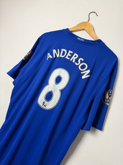 Anderson Manchester United 2008-09 third football shirt (XL)