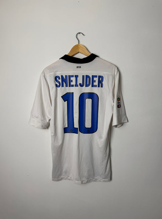 Wesley Sneijder Inter Milan 2011-12 home football shirt (M)