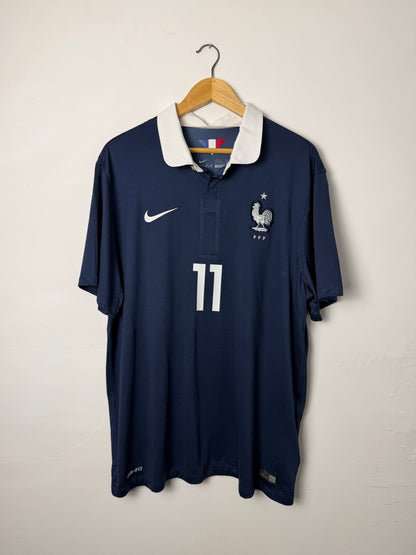 Antoine Griezmann France 2014 home football shirt (XL)