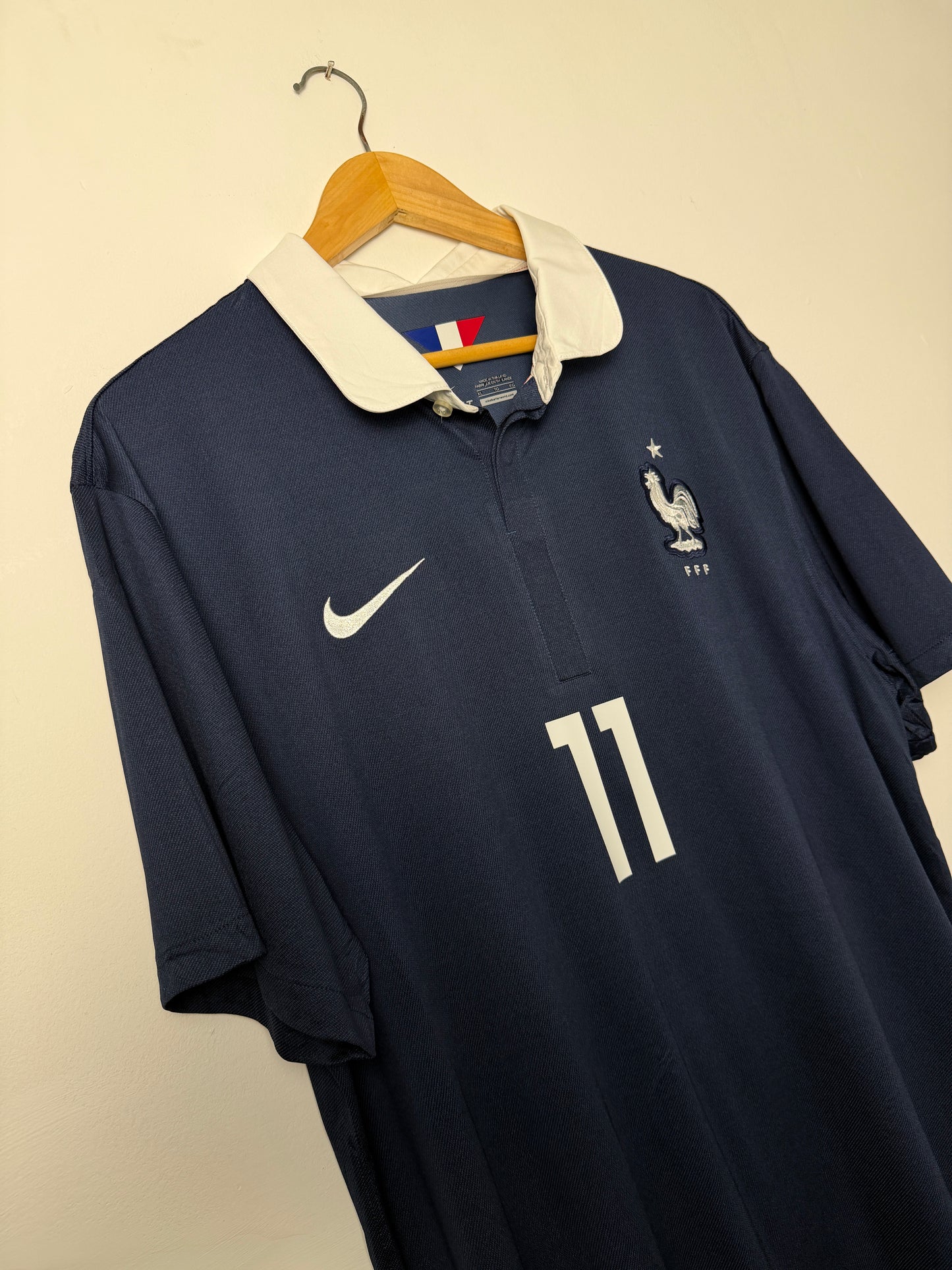 Antoine Griezmann France 2014 home football shirt (XL)