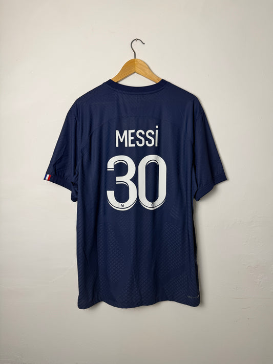 Lionel Messi PSG 2022-23 Dri Fit ADV home football shirt (XL)