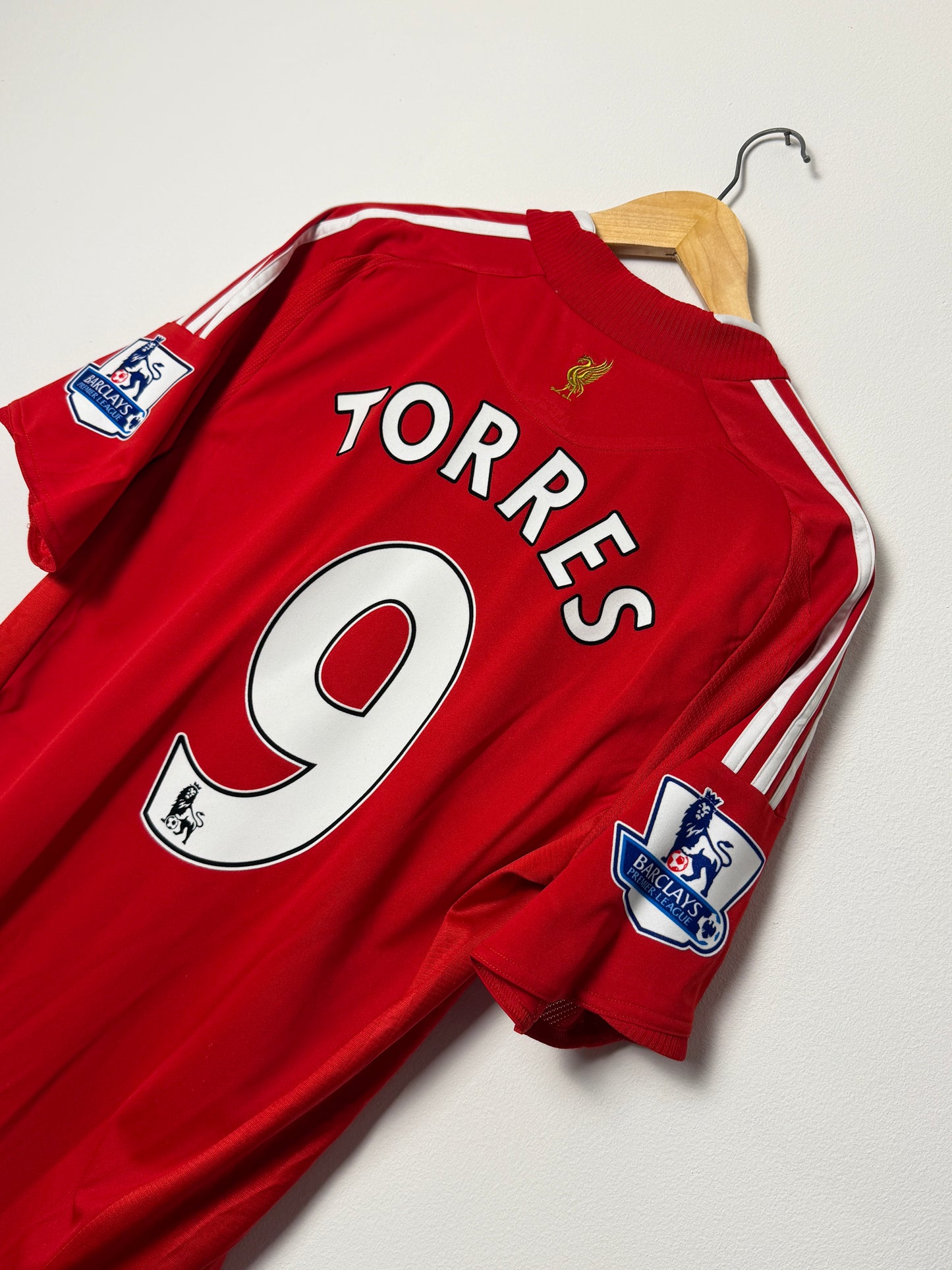 Fernando Torres Liverpool FC 2008-09 home football shirt (M)