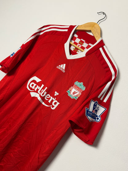 Fernando Torres Liverpool FC 2008-09 home football shirt (M)