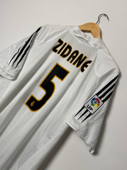 Zinedine Zidane Real Madrid CF 2005-06 home football shirt (L)