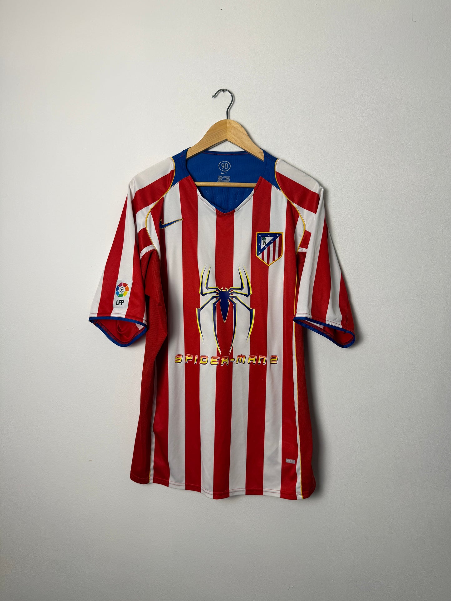 Fernando Torres Atletico Madrid 2004-05 Spider-Man 2 home football shirt (XL)
