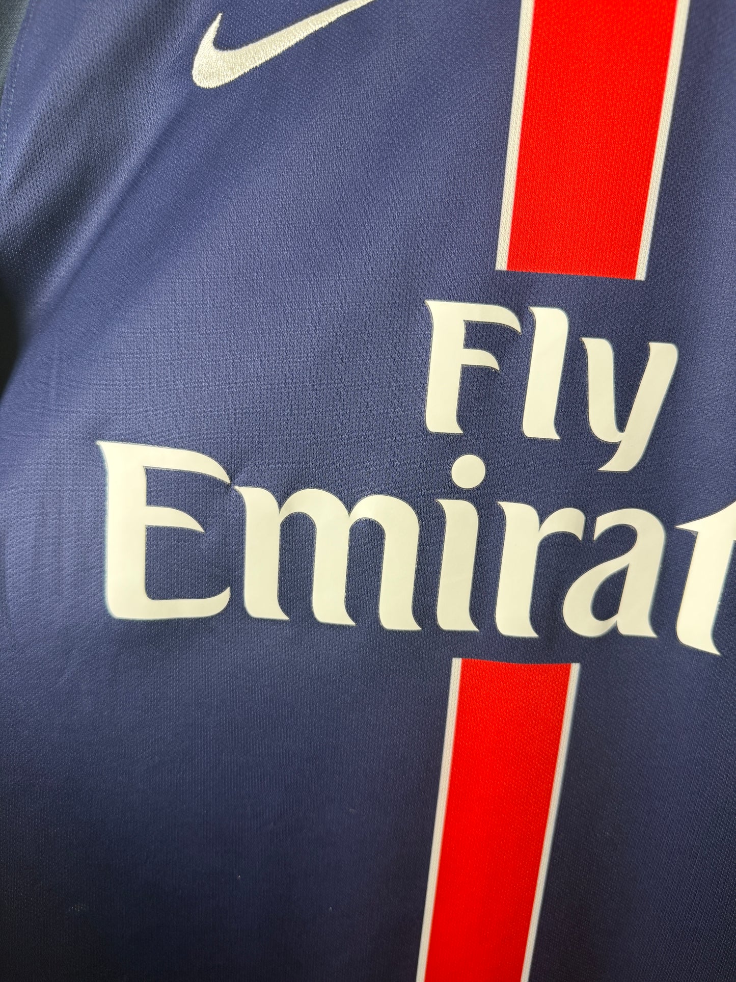 Zlatan Ibrahimovic PSG 2015-16 home football shirt (M)