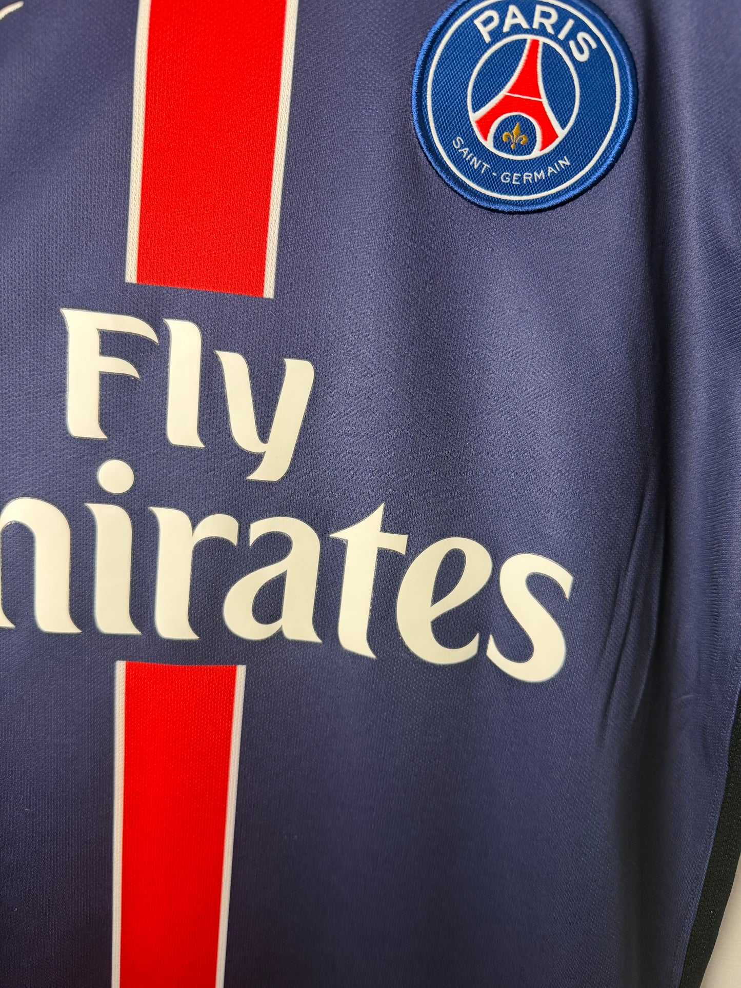 Zlatan Ibrahimovic PSG 2015-16 home football shirt (M)