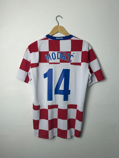 Luka Modric Croatia 2008 home football shirt (M)