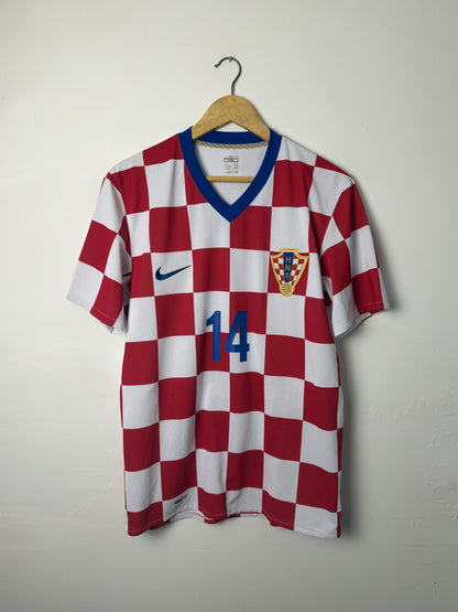 Luka Modric Croatia 2008 home football shirt (M)