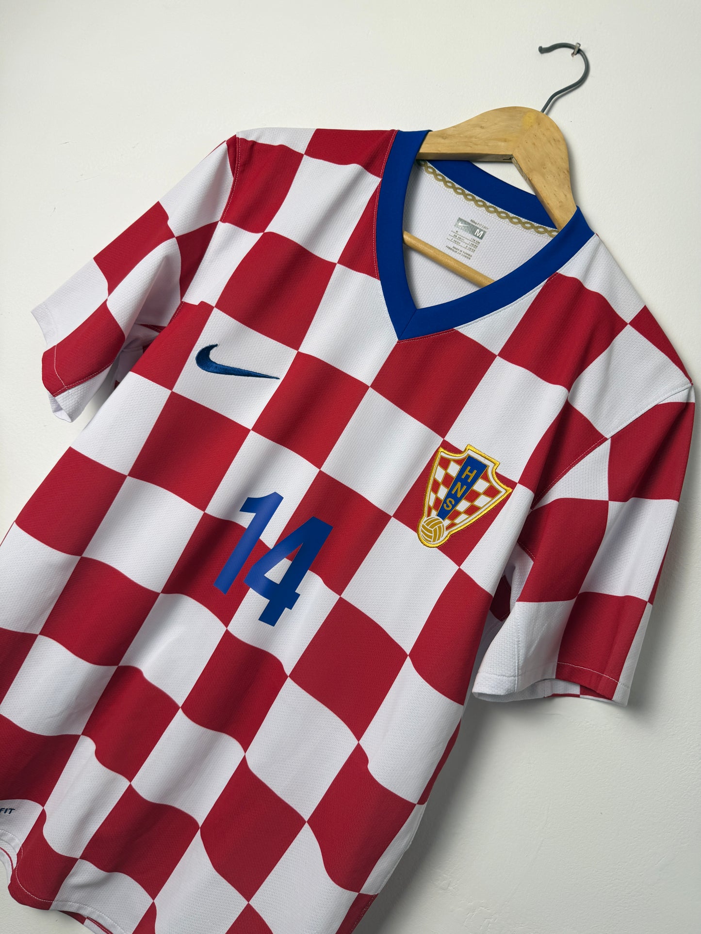 Luka Modric Croatia 2008 home football shirt (M)