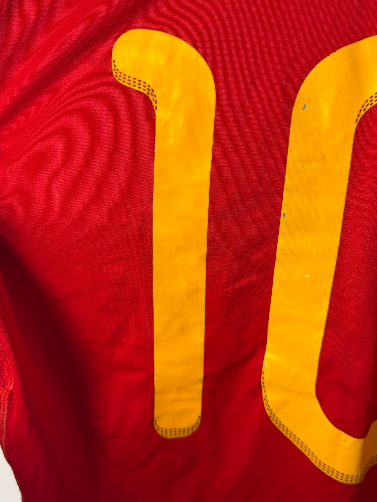 Cesc Fabregas Spain 2010 home football shirt (M)