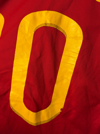 Cesc Fabregas Spain 2010 home football shirt (M)
