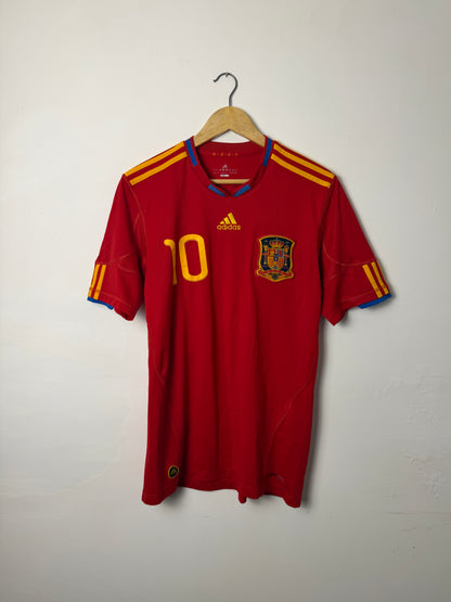 Cesc Fabregas Spain 2010 home football shirt (M)