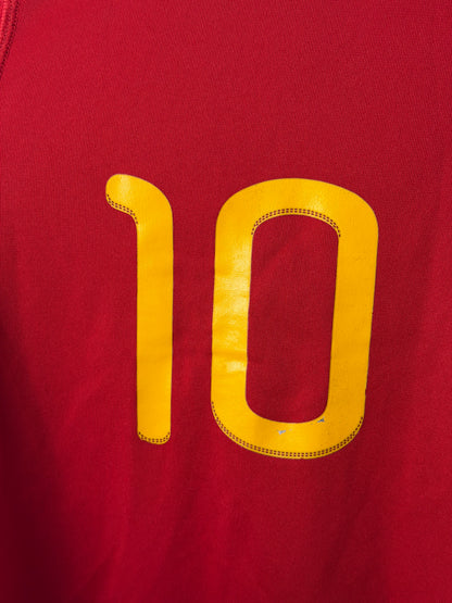 Cesc Fabregas Spain 2010 home football shirt (M)