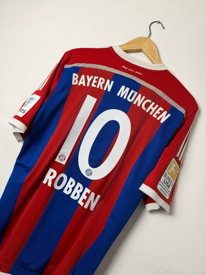 Arjen Robben FC Bayern Munich 2014-15 home football shirt (L)