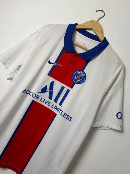 Neymar JR PSG 2020-21 away football shirt (L)