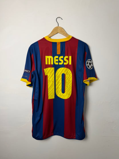 Lionel Messi FC Barcelona 2010-11 home football shirt (L)