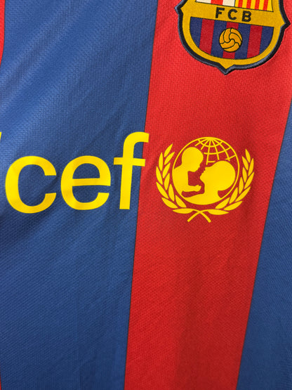 Lionel Messi FC Barcelona 2010-11 home football shirt (L)