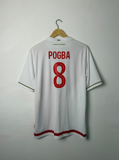 Paul Pogba AS Monaco 2025-26 home football shirt (L)