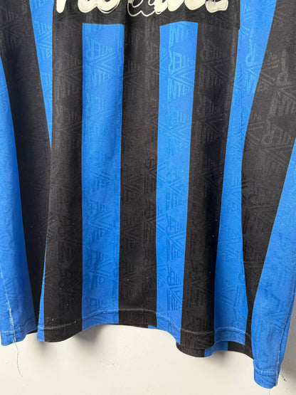 Inter Milan 1992-94 home football shirt (L)