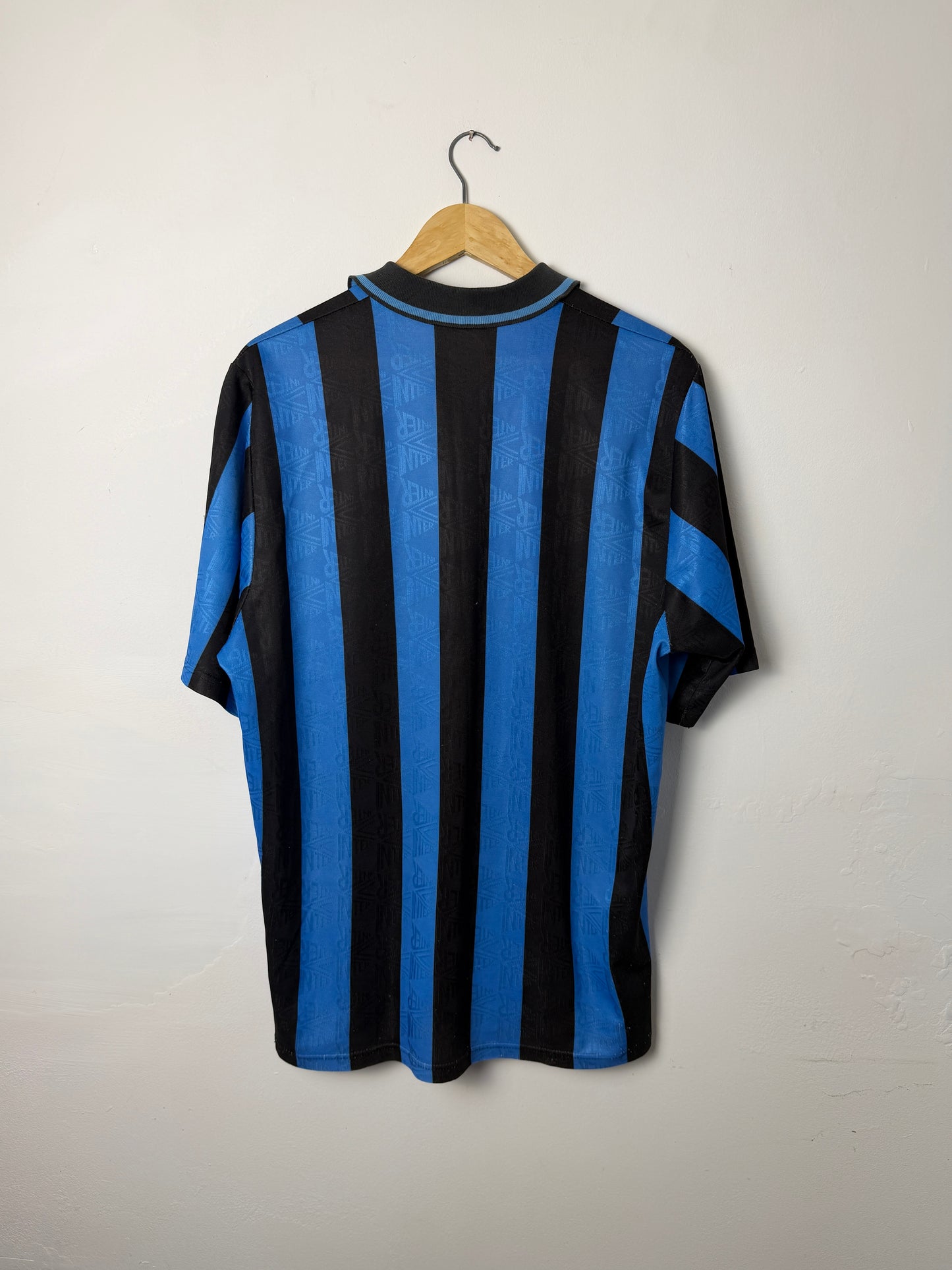 Inter Milan 1992-94 home football shirt (L)