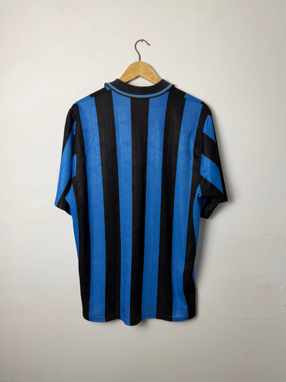 Inter Milan 1992-94 home football shirt (L)