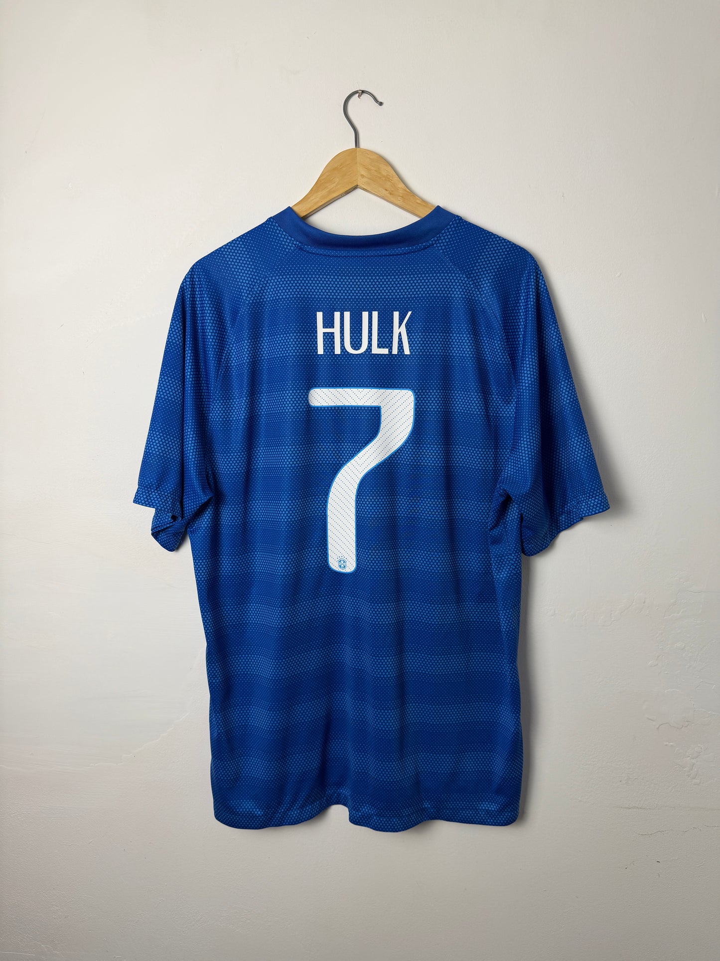 Hulk Brazil 2014 away football shirt (XL)