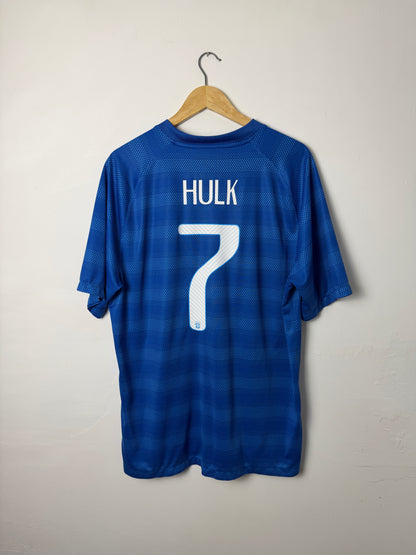 Hulk Brazil 2014 away football shirt (XL)