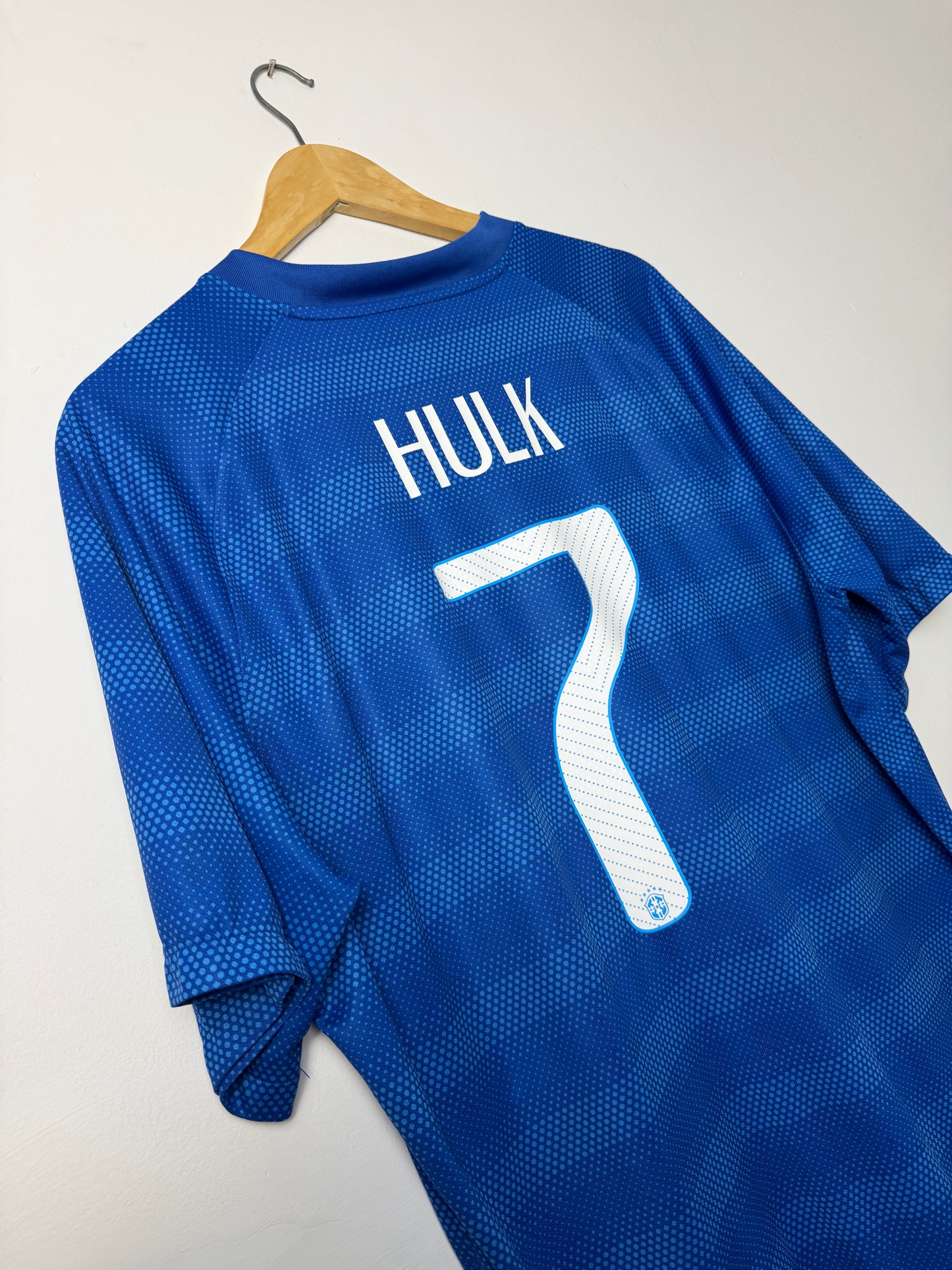 Hulk Brazil 2014 away football shirt (XL)
