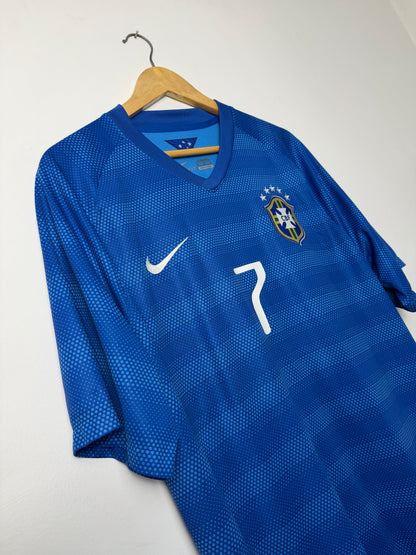 Hulk Brazil 2014 away football shirt (XL)