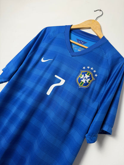 Hulk Brazil 2014 away football shirt (XL)