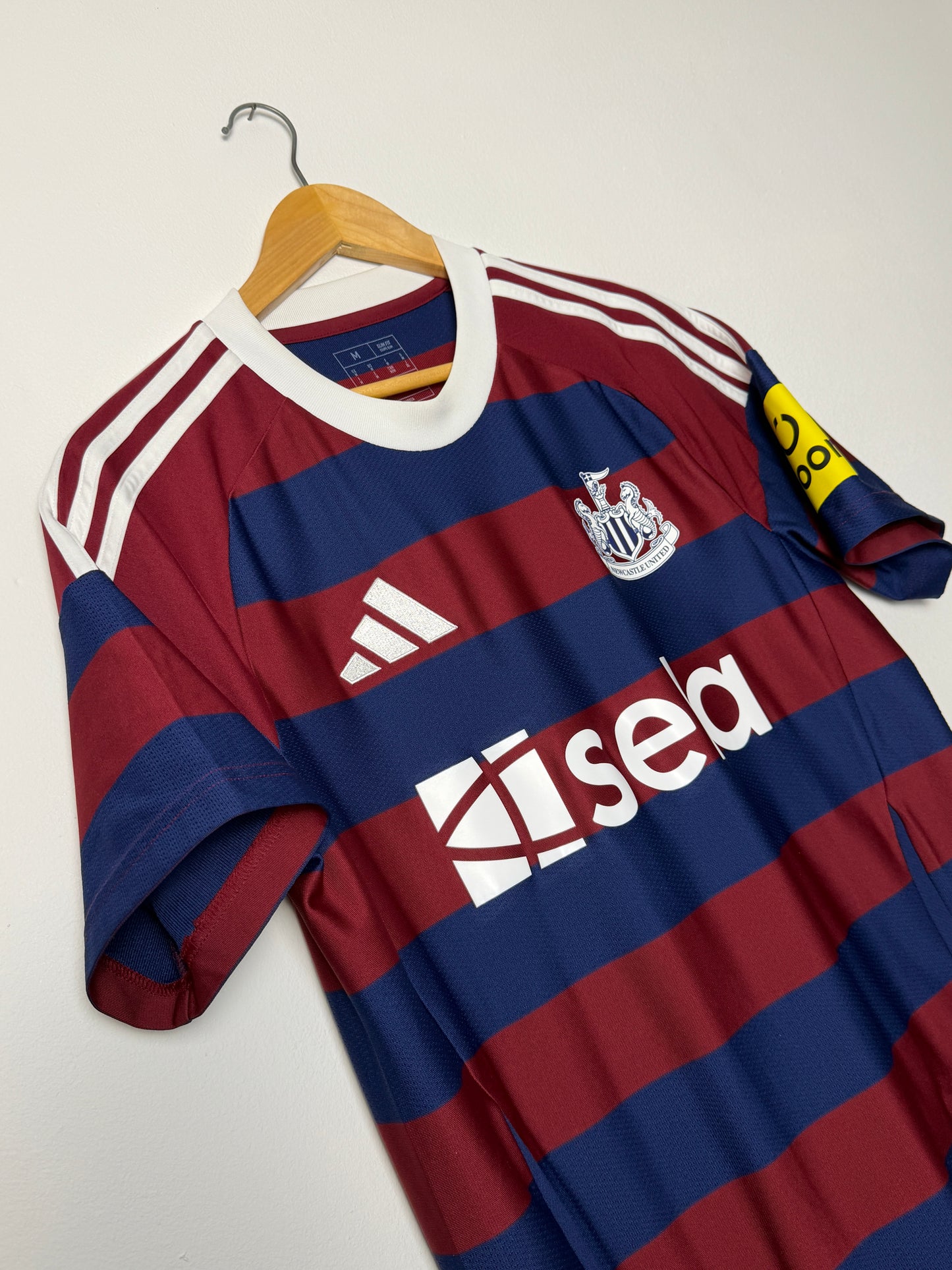 Bruno Guimarães Newcastle FC 2024-25 away football shirt (M)