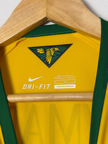 Neymar JR Brazil 2014 home football shirt (M)