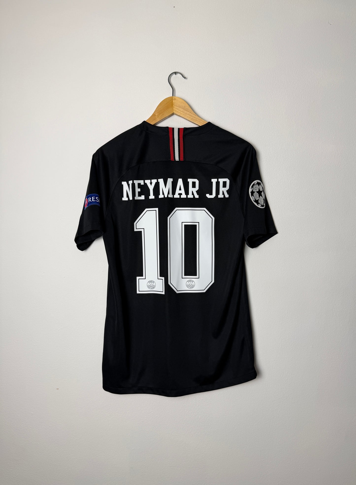 Neymar JR PSG 2018-19 European football shirt (M)