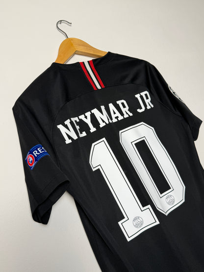 Neymar JR PSG 2018-19 European football shirt (M)