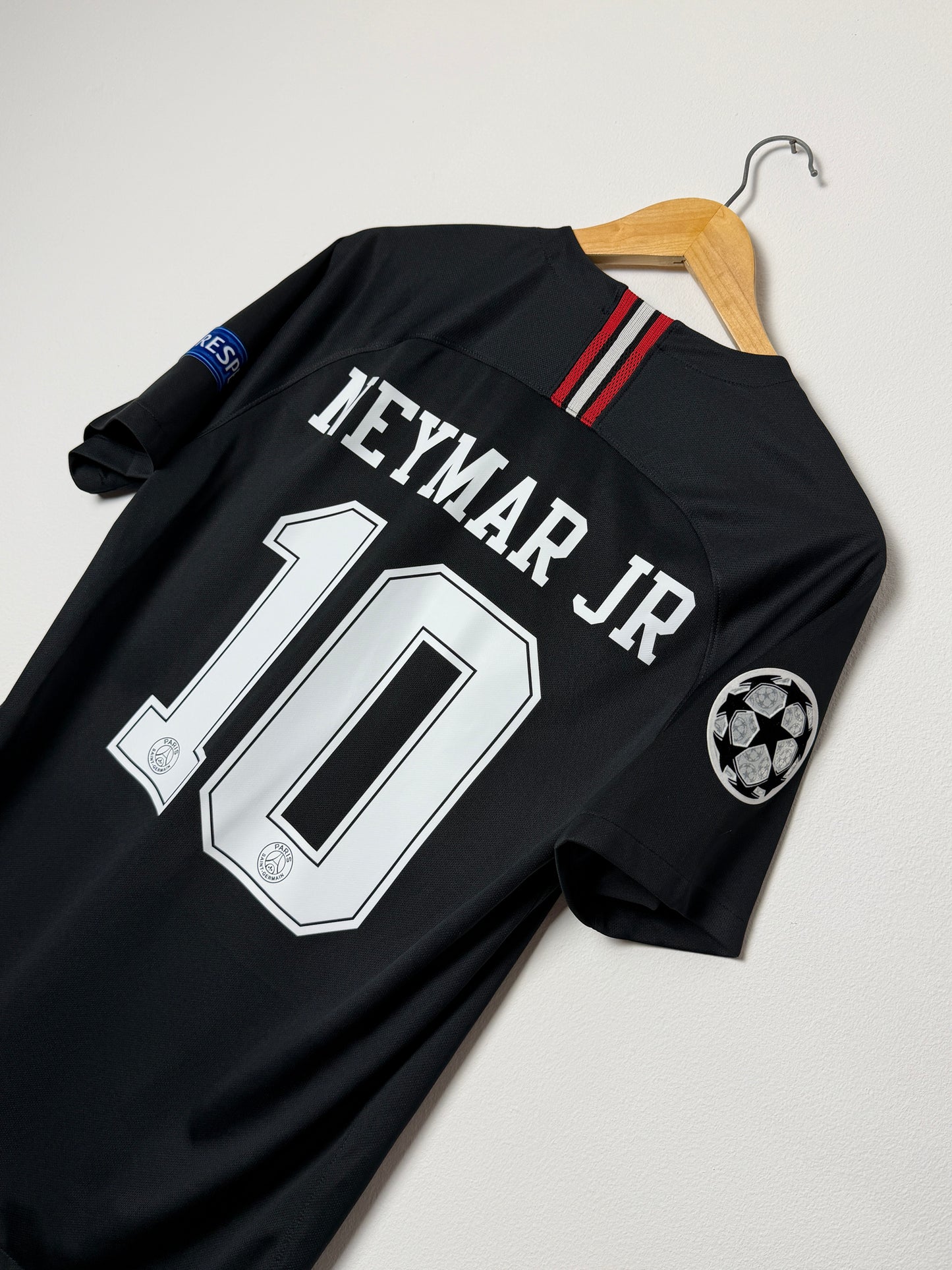Neymar JR PSG 2018-19 European football shirt (M)