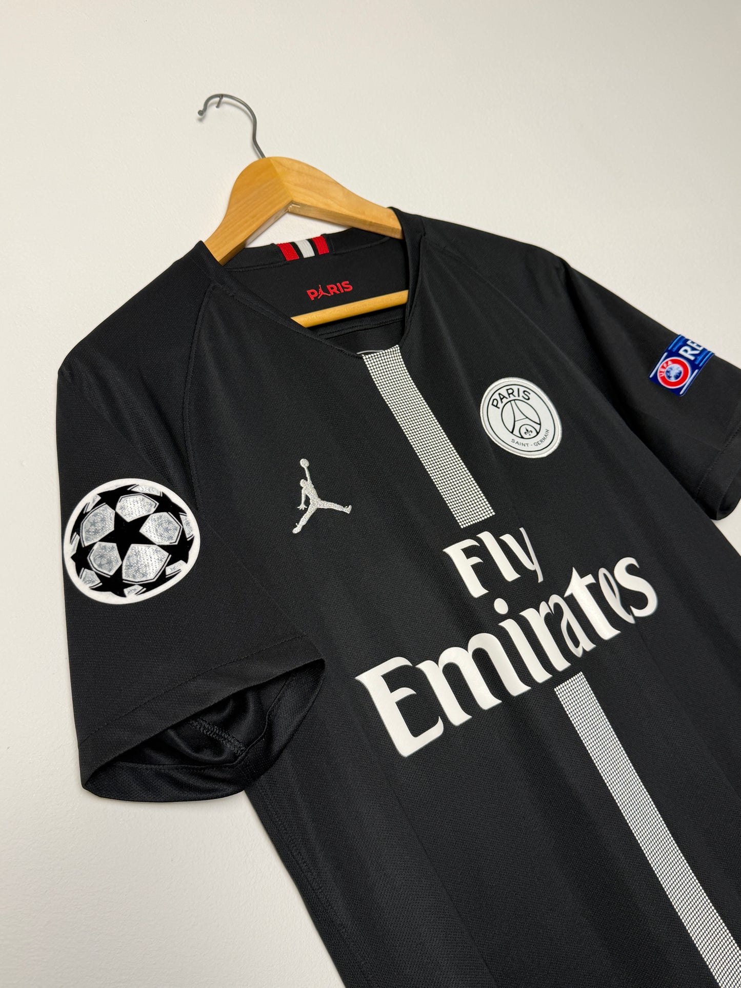 Neymar JR PSG 2018-19 European football shirt (M)