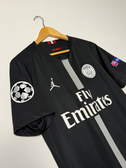 Neymar JR PSG 2018-19 European football shirt (M)