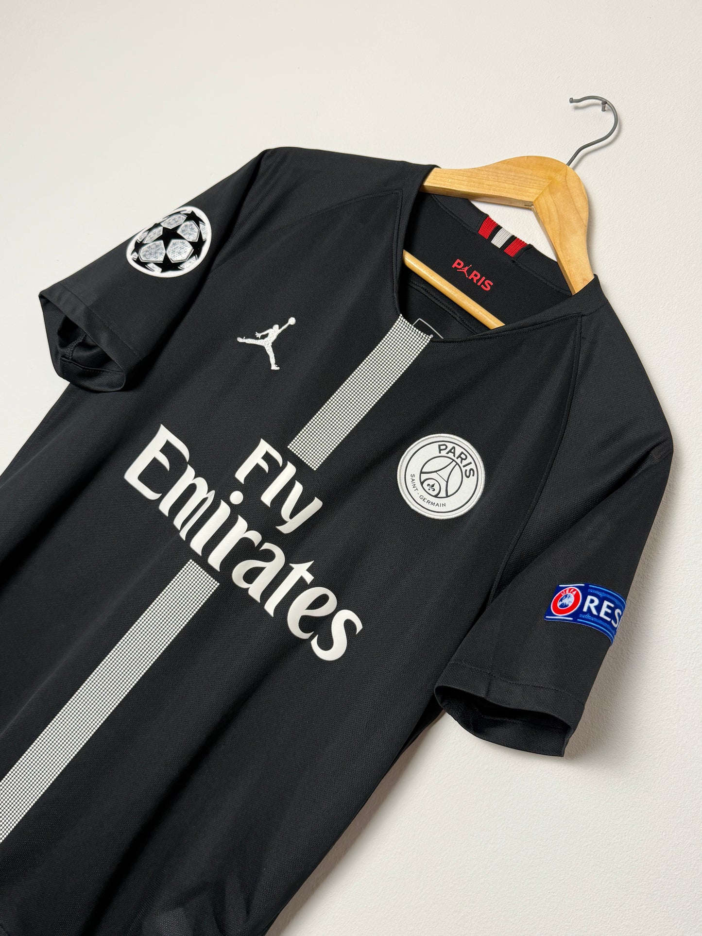 Neymar JR PSG 2018-19 European football shirt (M)