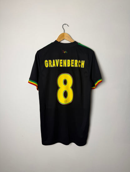 Ryan Gravenberch AFC Ajax 2021-22 away football shirt (L)