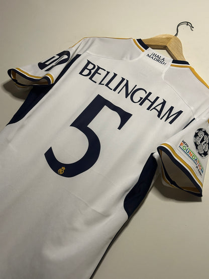 Jude Bellingham Real Madrid CF 2023-24 home football shirt (M)