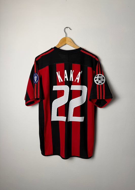 Kaka AC Milan 2003-04 home football shirt (M)