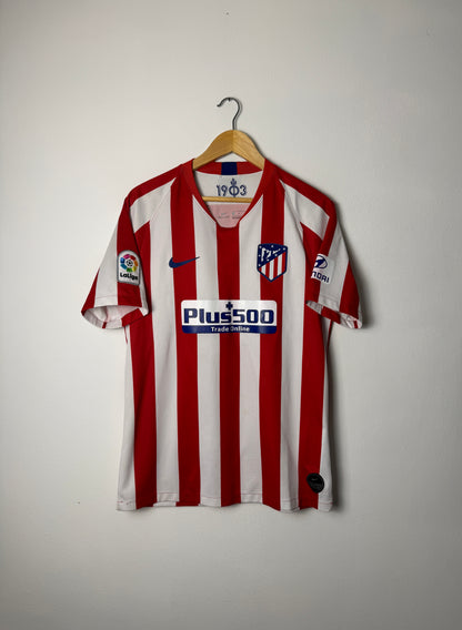 Joao Felix Atletico Madrid 2019-20 home football shirt (M)