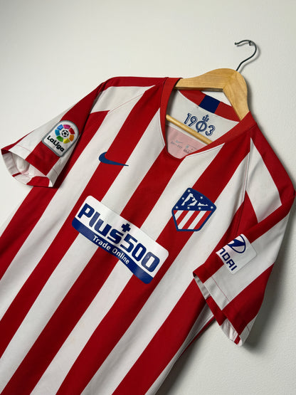 Joao Felix Atletico Madrid 2019-20 home football shirt (M)