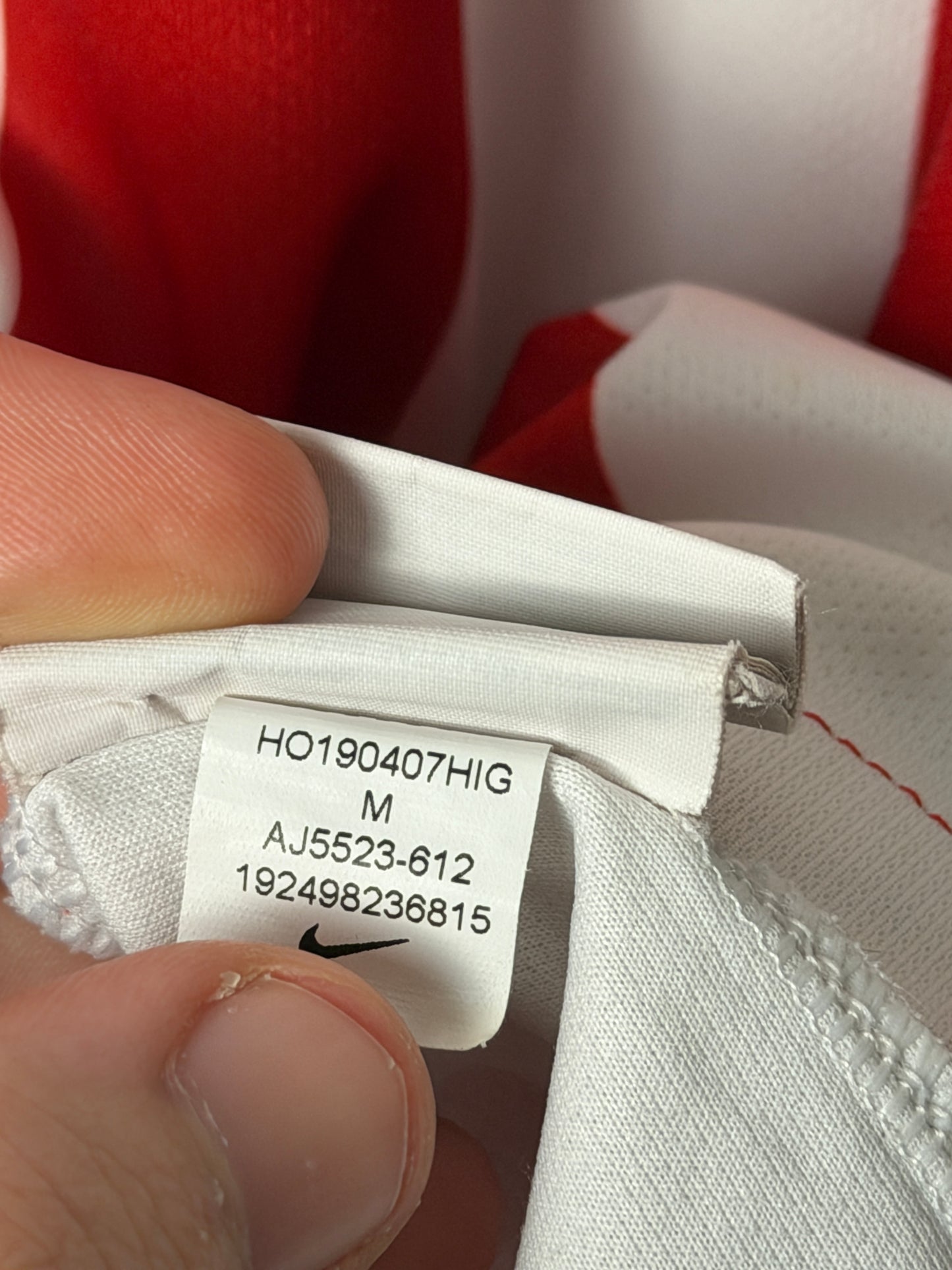 Joao Felix Atletico Madrid 2019-20 home football shirt (M)